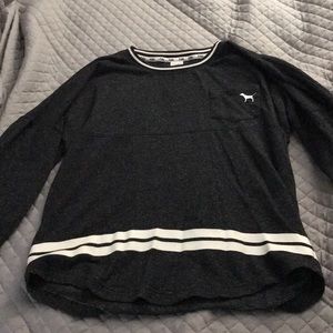 PINK Victoria Secret Grey Crewneck